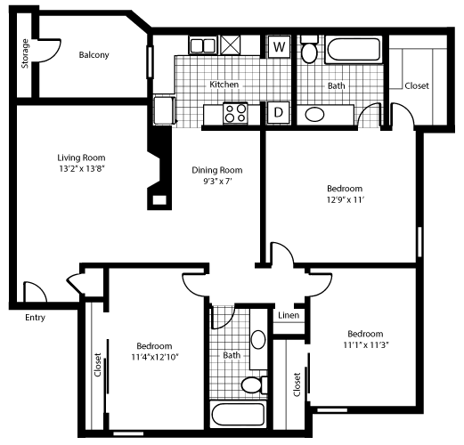 The Vail 1034 floor plan